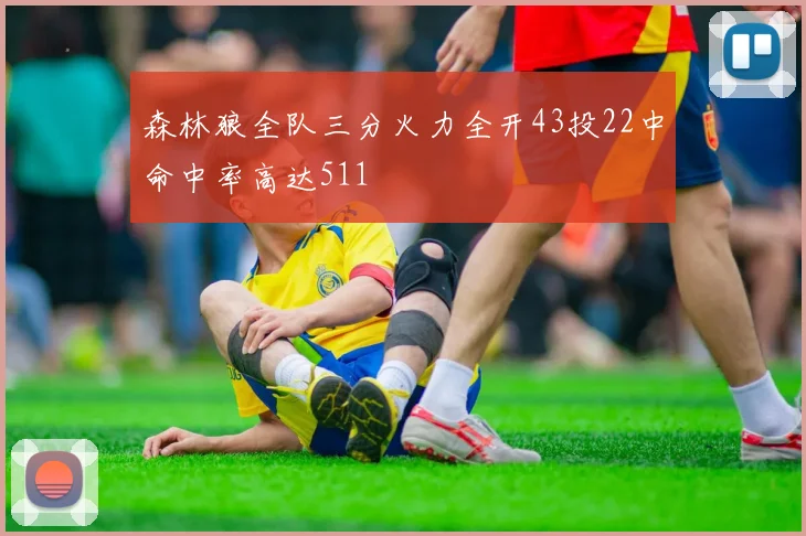森林狼全队三分火力全开43投22中命中率高达511